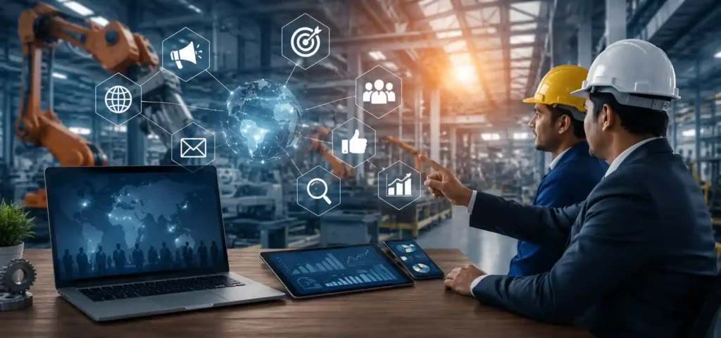 Best Digital Marketing Strategies for Manufacturing B2B Business in India