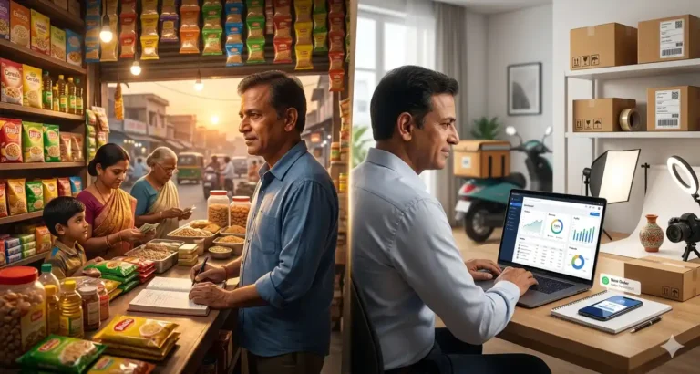 How to Shift Traditional Retail Shop to E-Commerce Website in India