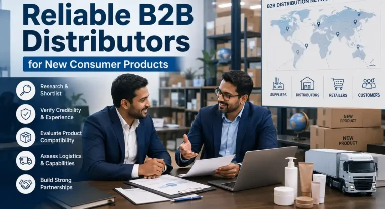 How to find reliable B2B distributors for new consumer products