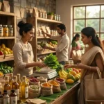 Low investment organic food business plan in India