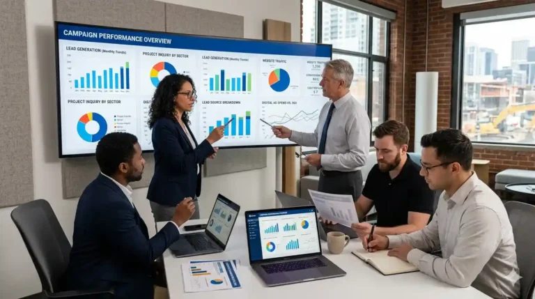 Measuring ROI in Construction Marketing Campaigns